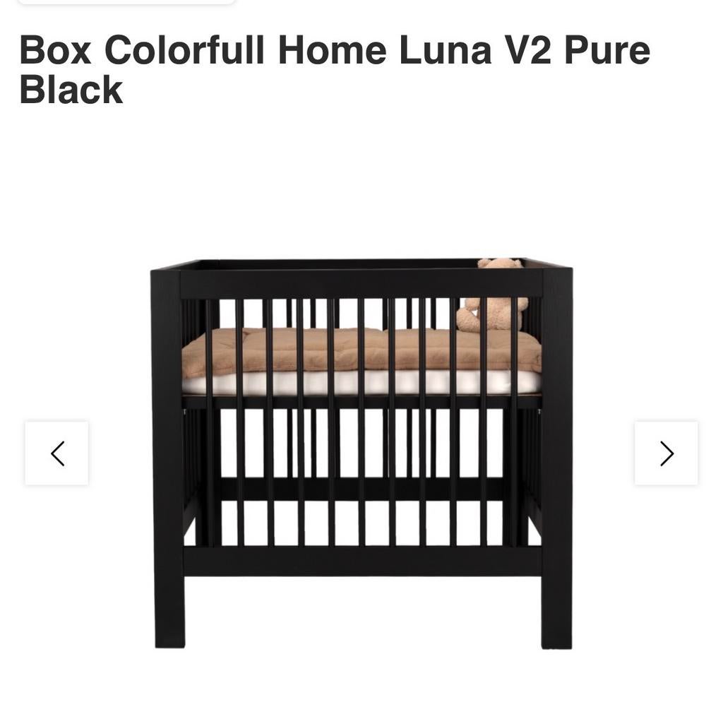Box Colorfull Home Luna V2 Pure Black, Ophalen, Zo goed als nieuw, Vierkant