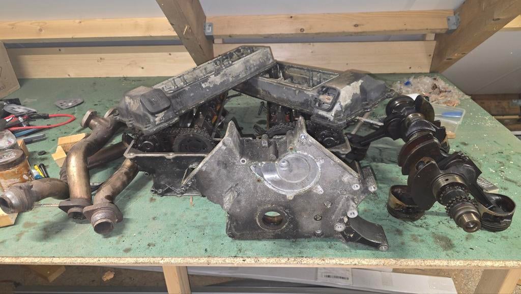 Bmw v8 cilinder koppen m60b40 onderdelen voor decoratie, Ophalen