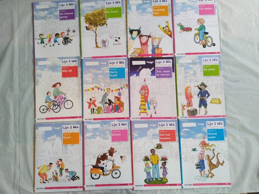 Lijn 3 - Werkboek Drie Sterren Thema 2 t/m 12 - Groep 3, Ophalen of Verzenden, Nieuw, Overige niveaus, Nederlands
