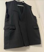 Zwart mouwloos vestje giket blazer maat XL, Kleding | Dames, Bodywarmers, Ophalen of Verzenden, Zo goed als nieuw