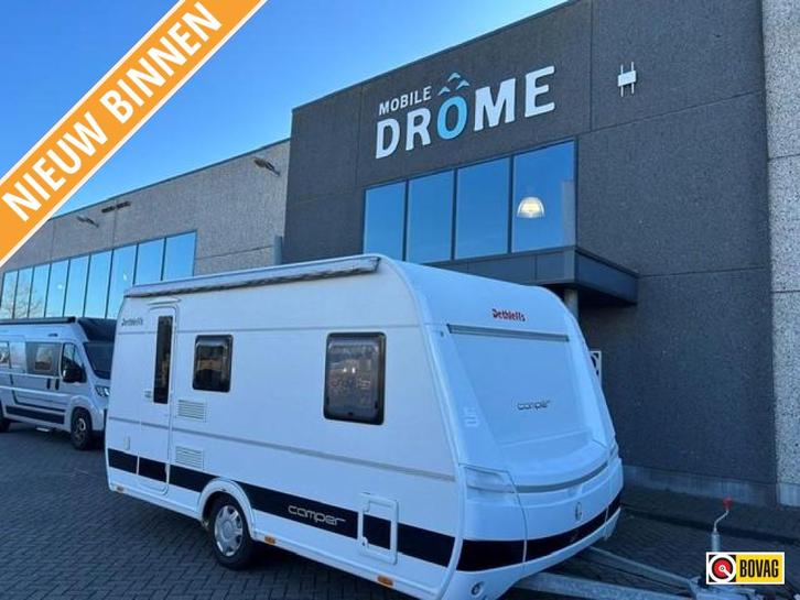Dethleffs Camper 390 FS Mover amp; luifel, Caravans en Kamperen, Caravans, Bedrijf, tot en met 4, 1000 - 1250 kg, Treinzit, Dethleffs