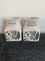 Arabia Finland kruidenpotjes - Thyme en Kardemumma, Ophalen of Verzenden, Gebruikt, Keramiek, Overige stijlen