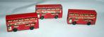 3x vintage Matchbox No. 17 The Londoner dubbeldekker. 1972., Ophalen of Verzenden, Zo goed als nieuw, Bus of Vrachtwagen