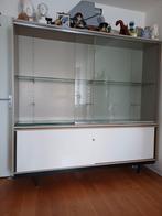 Oude jaren 60 natuurkundekast, Huis en Inrichting, Kasten | Vitrinekasten, Ophalen, Gebruikt, 25 tot 50 cm