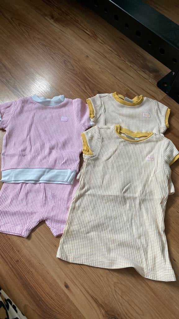 Feetje zomer pyama 74 en 86, Ophalen, Zo goed als nieuw, Meisje, Nacht- of Onderkleding