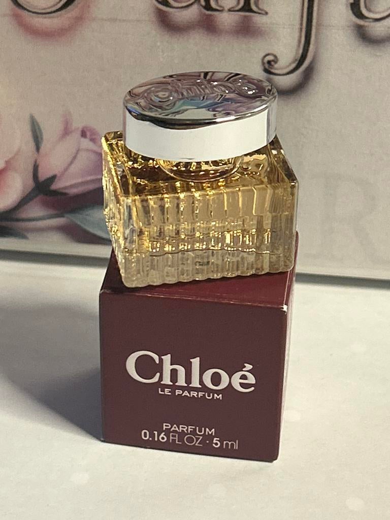 Chloé le parfum miniature 5ml pure parfum, Ophalen of Verzenden, Nieuw, Miniatuur, Gevuld