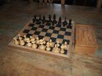 Oude Schaakspel/Schaakset, Hobby en Vrije tijd, Gezelschapsspellen | Bordspellen, Een of twee spelers, Ophalen of Verzenden, Gebruikt
