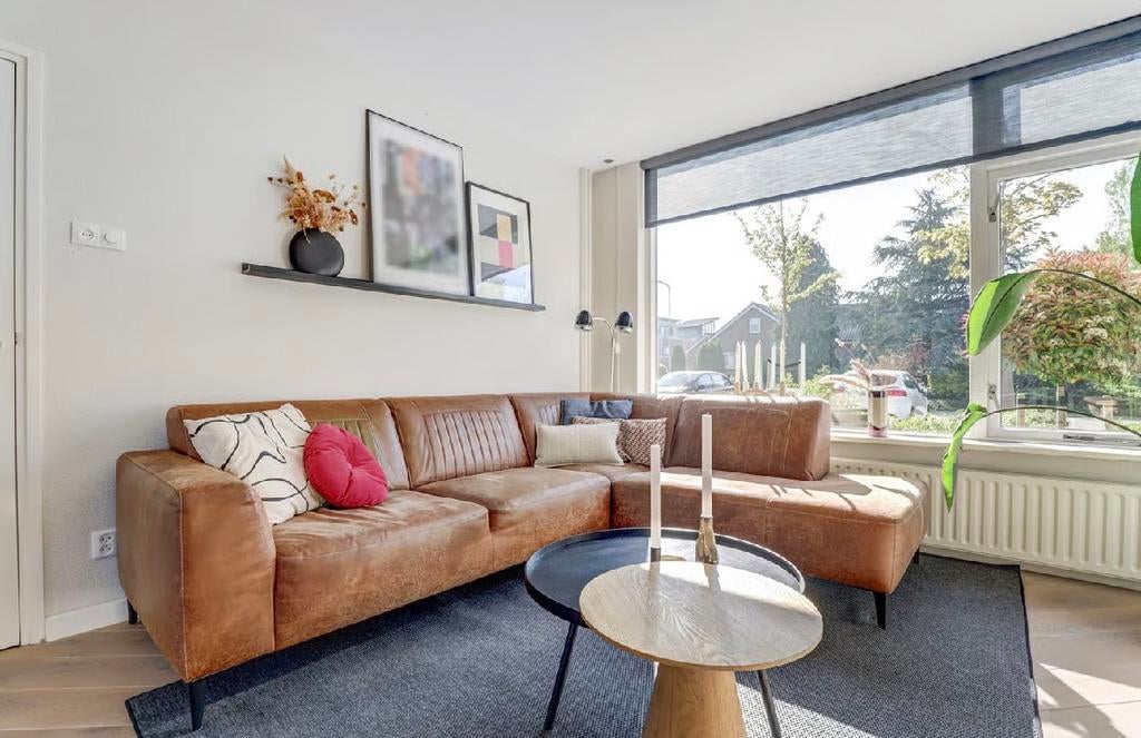 Hoekbank Bandido - Colorado Cognac van De Bommel, Ophalen, 250 tot 300 cm, Hoekbank, Zo goed als nieuw