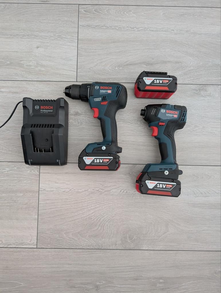 Bosch Professional boormachine en slagschroevendraaier set, Ophalen of Verzenden