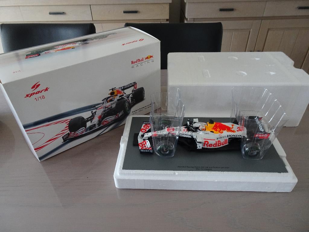 Verstappen Honda RB 16B , Arrigato Livery, GP Turkije 2021, Ophalen of Verzenden, Nieuw, Auto, Overige merken