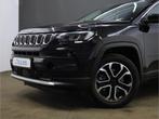 Jeep Compass 4xe 190 Plug-in Hybrid Electric Limited | Camer, Auto's, Automaat, Leder en Stof, Zwart, Compass