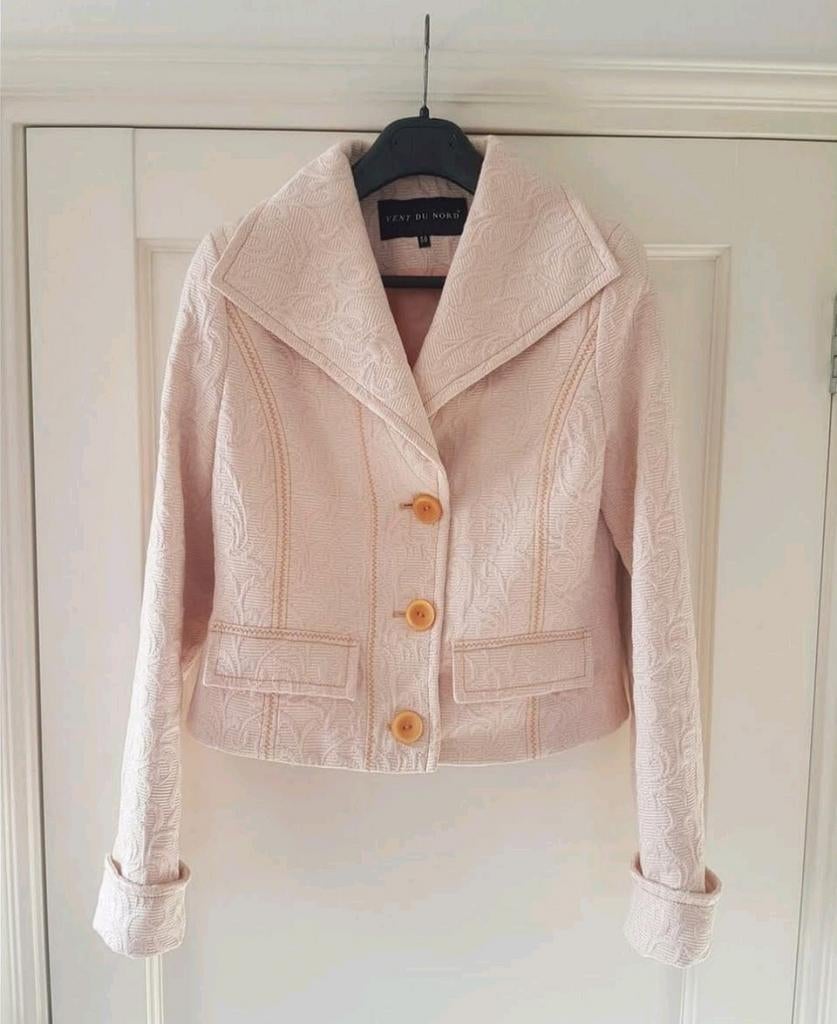 VENT DU NORD MT 38 abrikooskleur, Nieuw, Ophalen of Verzenden, Jasje, Maat 38/40 (M)