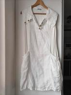 Witte jurk maat 38 van het merk Made in Italy, Kleding | Dames, Jurken, Maat 38/40 (M), Made in Italy, Wit, Ophalen of Verzenden