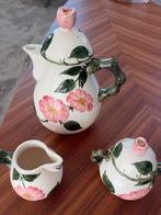 Villeroy & Boch Wild-Rose Theeservies (theepot, melkkan, sui, Ophalen of Verzenden