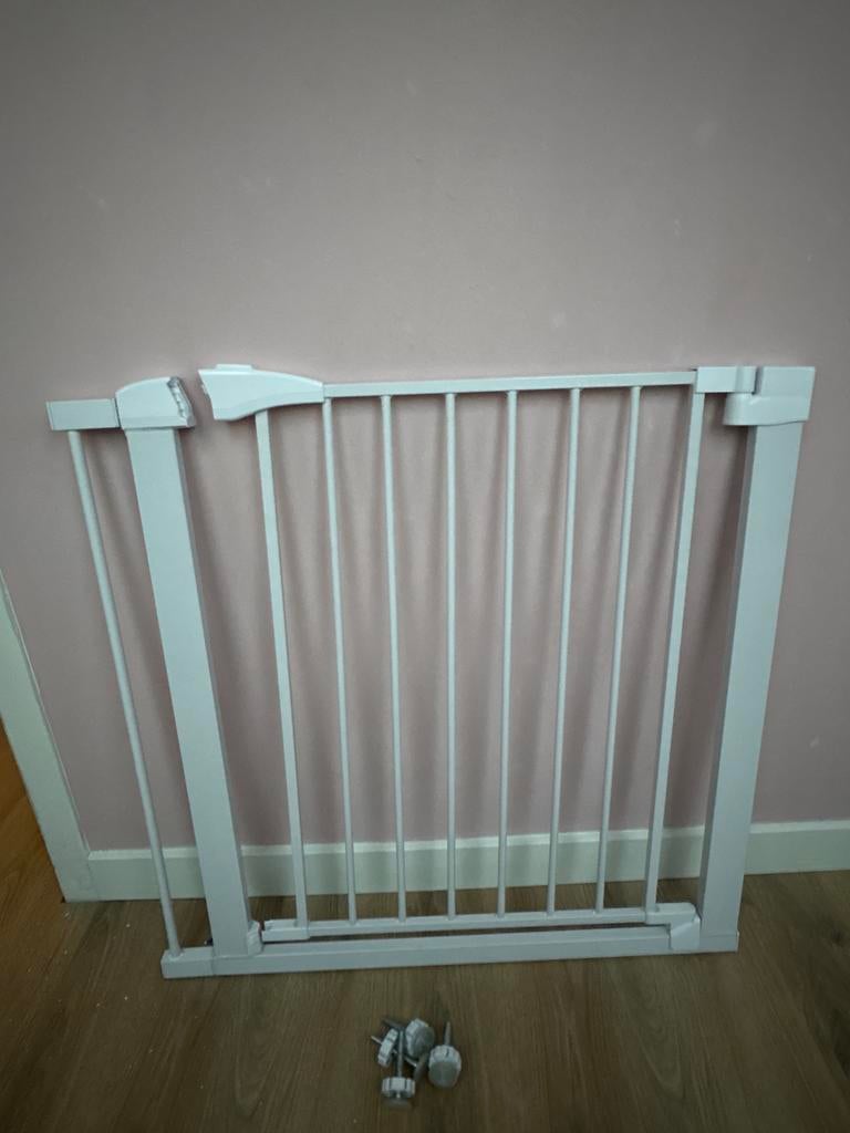 Traphekje zonder boren - 75 cm tot 89 cm, Ophalen, Gebruikt, Klemhekje, Metaal of IJzer