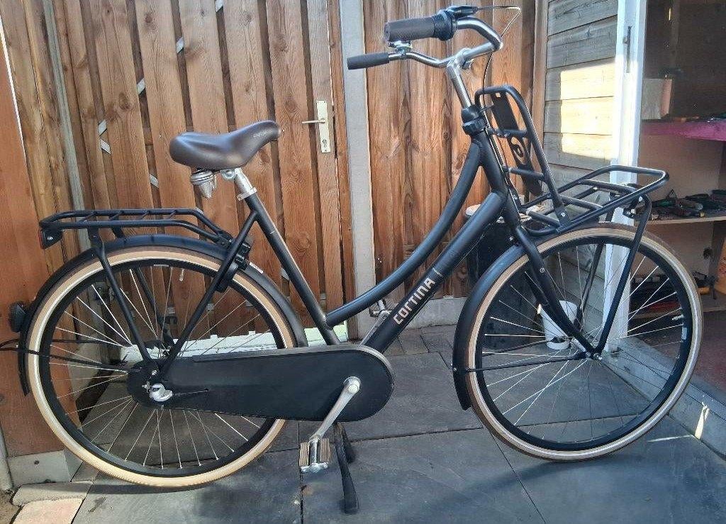 Cortina U4 Transportfiets - 28 inch, Fietsen en Brommers, Fietsen | Dames | Damesfietsen, 53 tot 56 cm, Versnellingen, Zo goed als nieuw