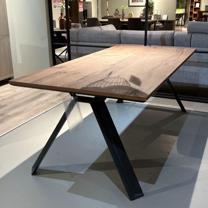 Eetkamertafel Janella Oosterbaan Living, Ophalen, 200 cm of meer, 50 tot 100 cm, Zo goed als nieuw