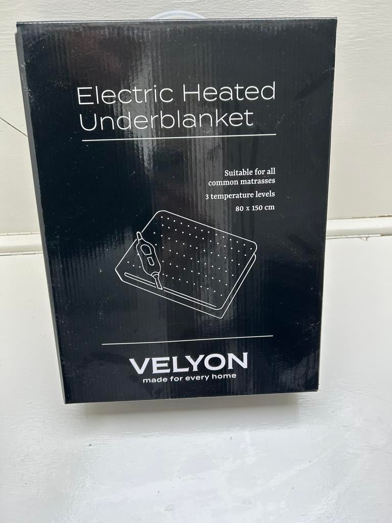 Elektrische warmtedeken nieuw in doos!!!, Eenpersoons, Wit, Overige typen, Nieuw