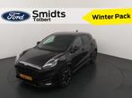 Ford Puma EcoBoost Hybrid 155pk ST-Line X | Dealer onderhoud, Leder en Stof, Bedrijf, Hybride Elektrisch/Benzine, 3 cilinders
