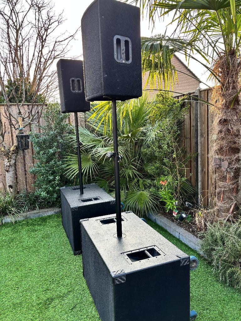 Div. KME, Beyma, DAP, Dynacord, EV, RCF,  JBL,  Crest, nexo,, Ophalen, Gebruikt, 1000 watt of meer, P.A.