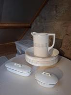 Vintage Lampetstel met kan en kommen, Ophalen