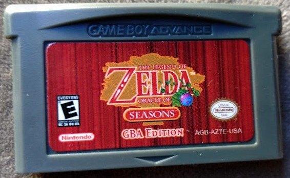 Zelda Oracle of Seasons (GBA) - Reproductie - Nieuwstaat, Spelcomputers en Games, Games | Nintendo Game Boy, Avontuur en Actie