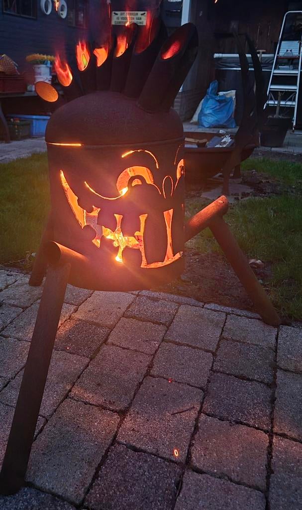 Unieke Cortenstaal Vuurkorf - Kustom Fire Pit, Ophalen