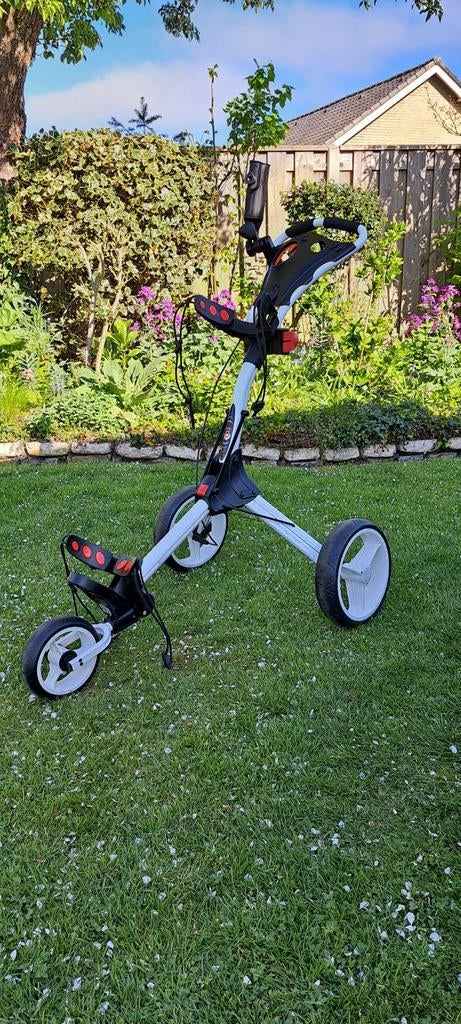 Fraaie BIGMAX IQ 3-WHEELS TROLLEY, Sport en Fitness, Golf, Ophalen of Verzenden, Gebruikt, Golfkar