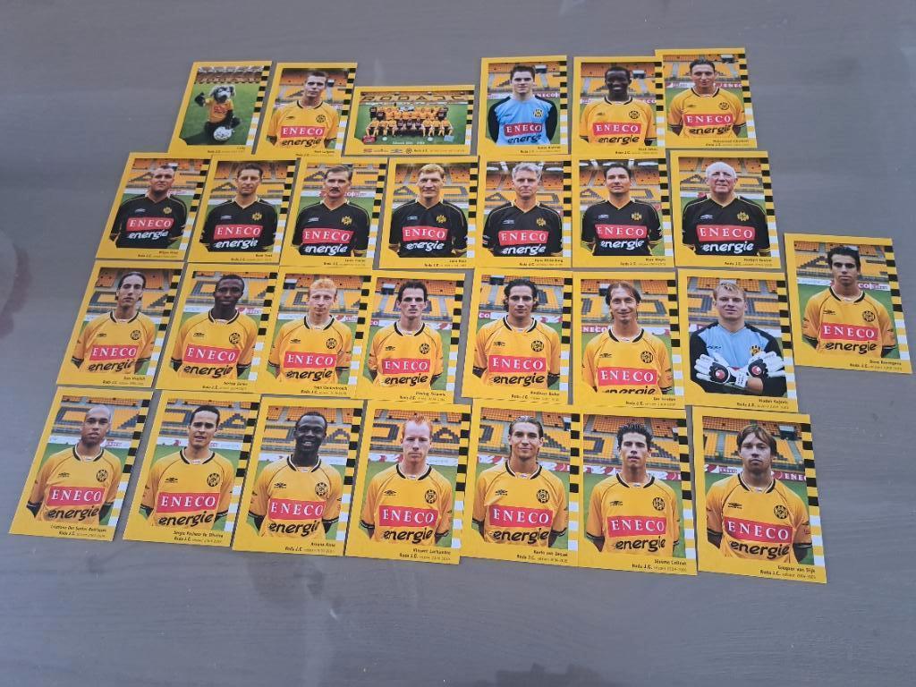 27 fotokaarten Roda JC 04-05, Verzenden, Zo goed als nieuw, Roda JC, Shirt
