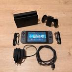 Nintendo Switch (Grijs) – Z.G.A.N. & Compleet, Ophalen of Verzenden, Zo goed als nieuw, Met 2 controllers, Switch Original