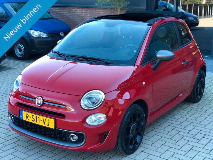Fiat 500 C 1.2 S automaat NIEUWSTAAT XENON LED CRUISE LEER P, Auto's, Fiat, Bedrijf, Te koop, 500C, ABS, Airbags, Airconditioning