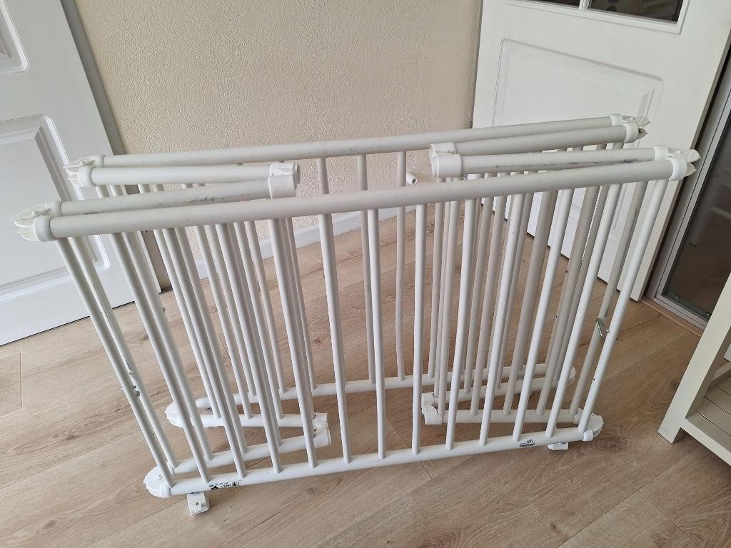 Box inklapbaar en op wieltjes, Kinderen en Baby's, Boxen, Ophalen of Verzenden, Gebruikt, In hoogte verstelbaar