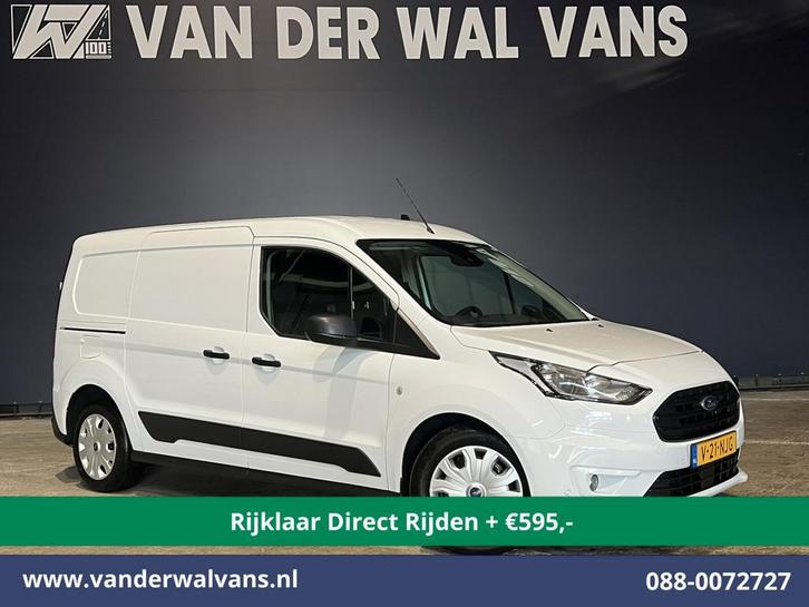 Ford Transit Connect 1.5 EcoBlue 100pk L2H1 *Rijklaar Direct, Auto's, Bestelauto's, Bedrijf, Te koop, ABS, Airconditioning, Alarm