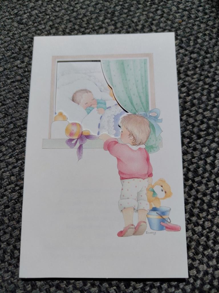 Nancy, Ophalen of Verzenden, 1990 tot 2000, Geboortekaartje
