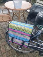 Fiets fietstas met kleurrijk zigzagpatroon, Ophalen of Verzenden, Nieuw, Onbekend