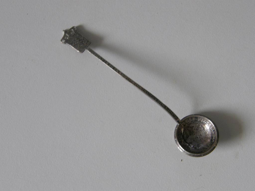 Verzilverd lepeltje Pernis, Ophalen of Verzenden