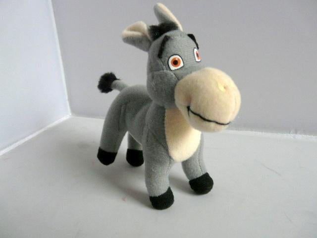 Disney # Ezel (shrek) ca. 10 cm, Ophalen of Verzenden, Overige figuren, Zo goed als nieuw, Knuffel