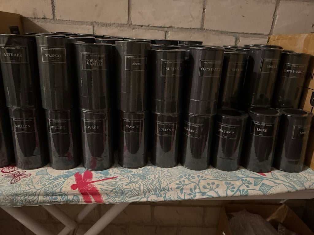 Collection elixir parfums/VOOR GROOT INKOOP!!, Tuin en Terras, Kweekspullen, Ophalen of Verzenden, Zo goed als nieuw