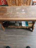 Brutalist kloostertafel eiken (eetkamertafel en salontafel), Huis en Inrichting, Tafels | Eettafels, Ophalen