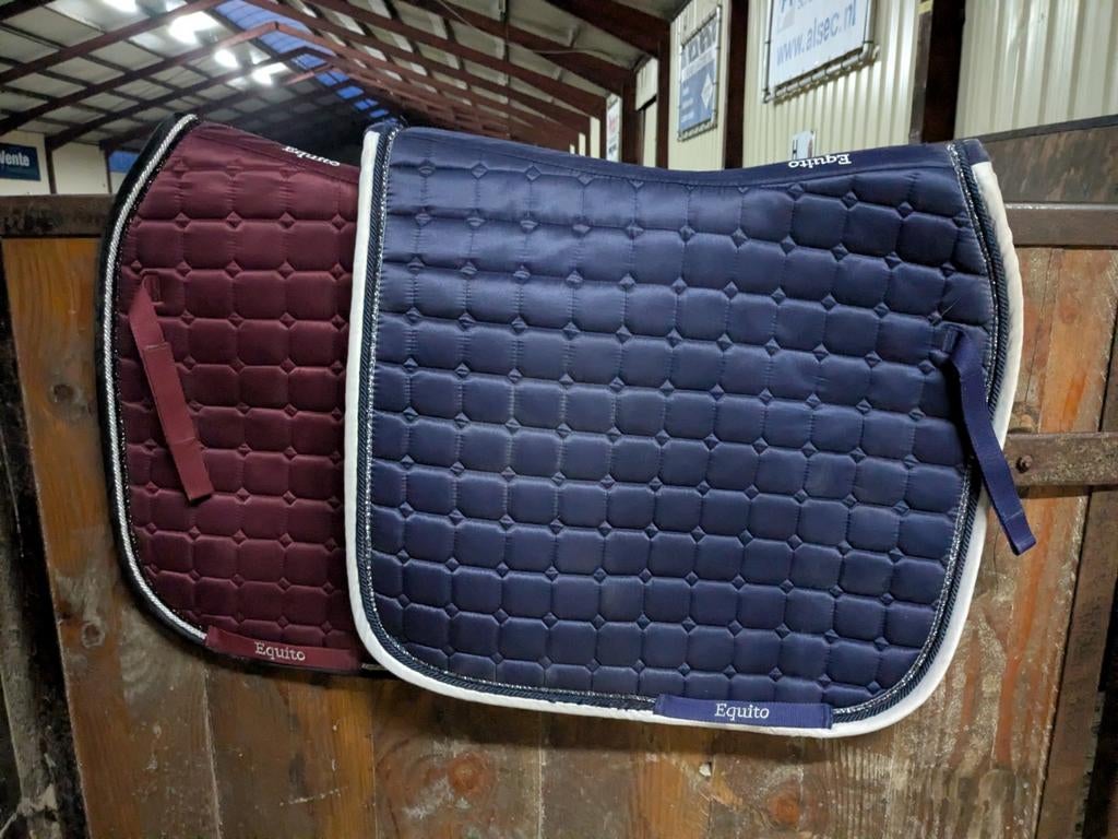 Mooi dekje van Equito, goede staat!, Dieren en Toebehoren, Full (L), Gebruikt, Ophalen of Verzenden, Blauw