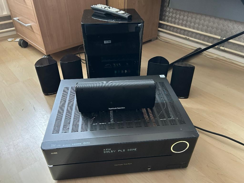 Harman Kardon AVR170, Gebruikt, 60 tot 120 watt, Ophalen, Overige merken