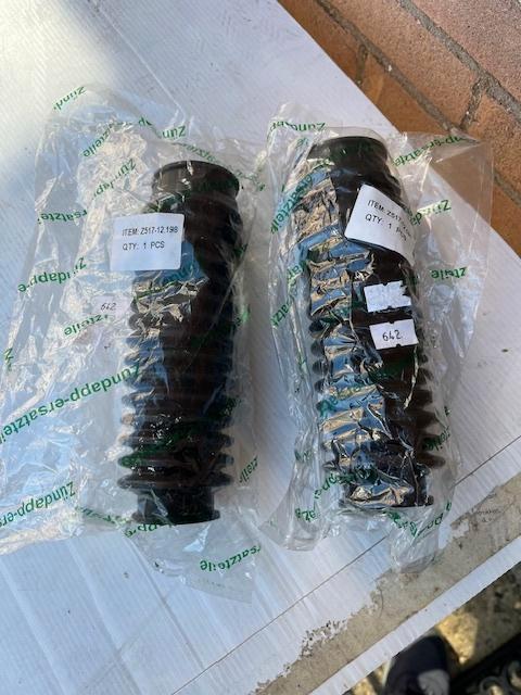 Nieuwe voorvork rubbers, Fietsen en Brommers, Brommeronderdelen | Zundapp, Nieuw, Frame, Ophalen of Verzenden