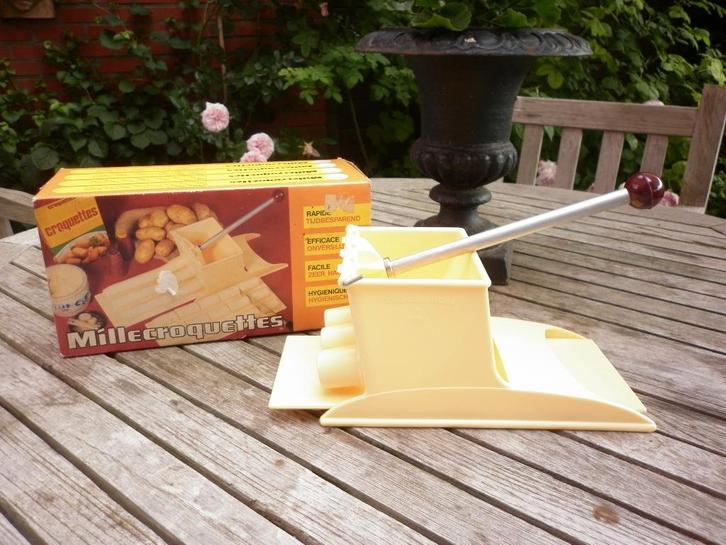 millecroquettes, krokettenmaker, krokettenmachine, Verzamelen, Retro, Huis en Inrichting, Ophalen of Verzenden
