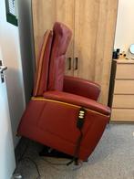 Te koop Elektrische relaxstoel met sta op functie, Himolla, Ophalen, Minder dan 75 cm, Leer, Zo goed als nieuw