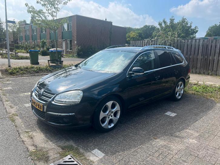 Volkswagen Golf 1.4 TSI 90KW Variant 2009 Zwart, Auto's, Volkswagen, Particulier, Golf, ABS, Airbags, Airconditioning, Alarm, Android Auto