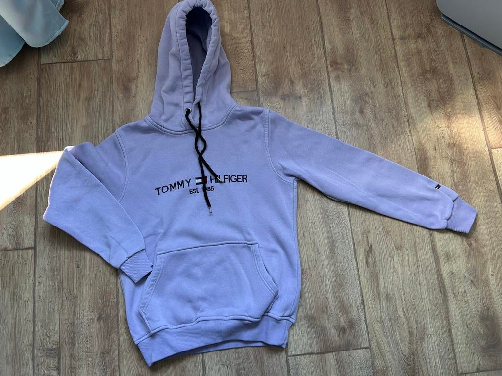 Tommy Hilfiger hoodie maat 164, Ophalen of Verzenden, Gebruikt, Jongen of Meisje, Trui of Vest