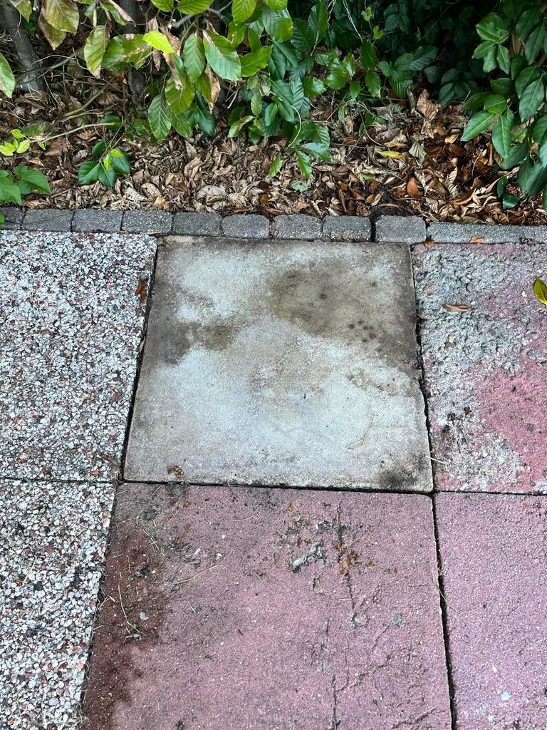 Grindtegels 50x50x4cm, Ophalen, Gebruikt, Grind, Terrastegels