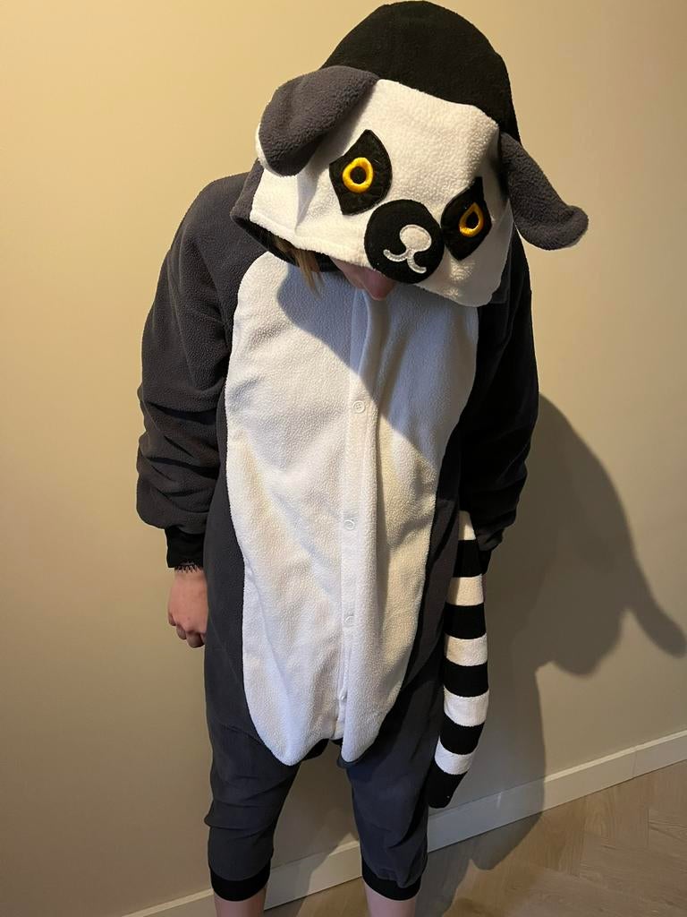 Onesie maki mt. S + sloffen mt. 38, Kleding | Heren, Ophalen of Verzenden, Zo goed als nieuw, Overige maten