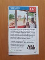 WILDLANDS Adventure Zoo Emmen €5,- korting p.p., Drie personen of meer, Kortingskaart
