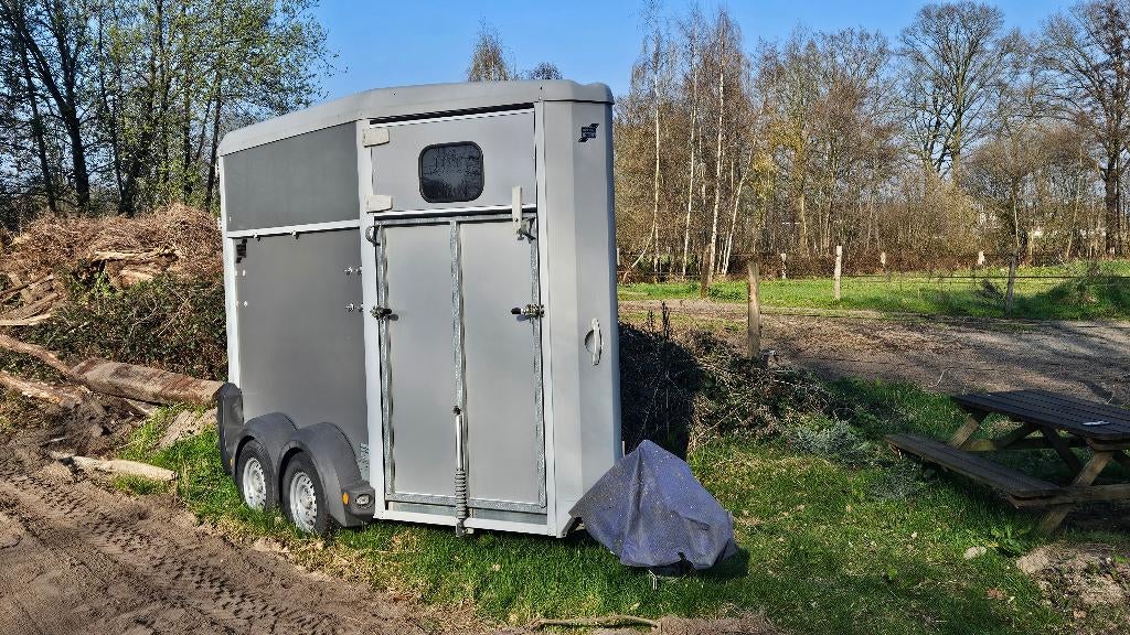 Ifor Williams paardentrailer trailer 1,5 paards HB403, Ophalen, Gebruikt, Aluminium, 1½-paards trailer